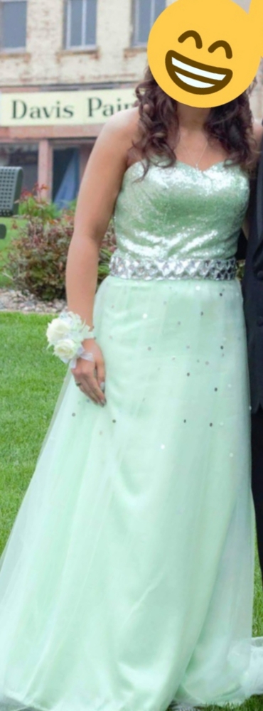 Strapless Prom Dress